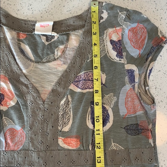 White Stuff for Anthro Cotton Leaves Dress - Picture 5 of 7